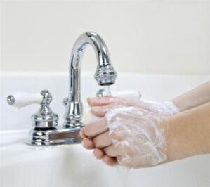 Prévenir l'infection par les vers - se laver les mains